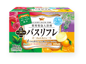 バスリフレ 薬用発泡入浴剤 16錠入